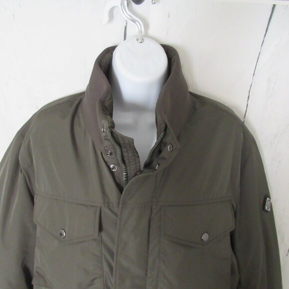 J Lindeberg Jacket M Medium Olive Green Military Cargo Pocket Primaloft - Picture 2 of 8